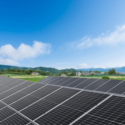 Geerdete Bifacial Sonnenkollektoren Titl 60 Grad Solarbefestigungssystem für PV-Anlage des großen Umfangs