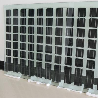 fertigten photo-voltaische Bifacial Sonnenkollektoren 100Watt wasserdichtes spezielles geformt besonders an