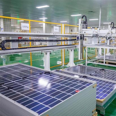 Transparente Sonnenkollektoren weg vom Gitter-Sonnensystem 550W für Hauptgebrauch