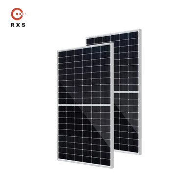 Sonnenkollektor-Dachspitze PV-Modul-Hälfte Rixin-hoher Leistung schnitt monokristalline Silikon-Zelle