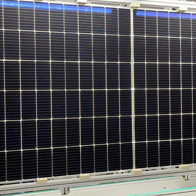 Hohe Leistungsfähigkeit 50KW weg Gitter-Sonnensystem-Sonnenkollektor-vom monokristallinen Solarzellen-Dach