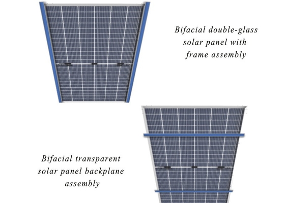 530W 540W 550W der meiste Leistungsfähigkeits-Sonnenkollektor-photo-voltaische Monohalbzellen-Sonnenkollektor