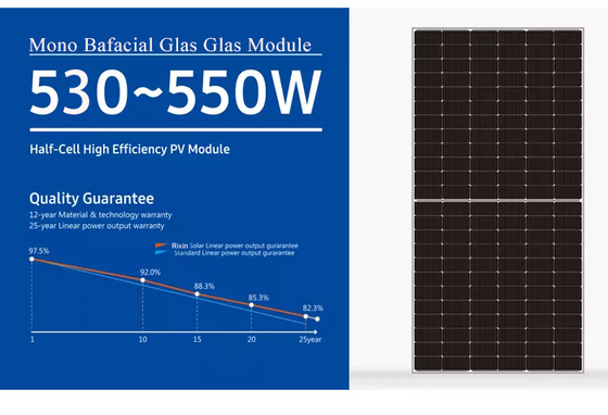 Roof Custom Solar Panels 550W