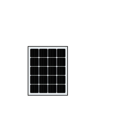 Qualität  Household BIPV Module Mini 100W Custom Bifacial Transparent Solar Panel usine