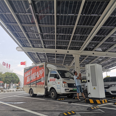 Autobahn-Solarauto-Ladestation BIPV-Modul Solar-Carport-System