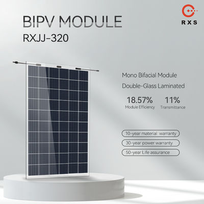 Anpassbare BIPV-Solarmodule Klasse A Mono-Solarzelle 200 Watt 320 W